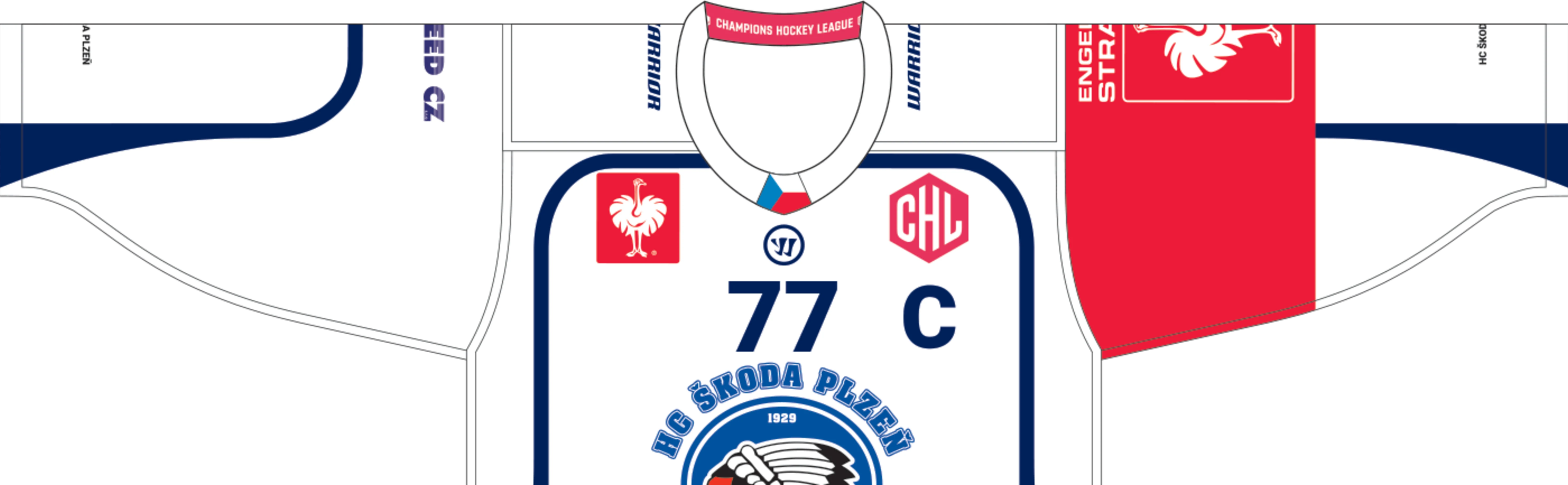 HC Pilsen Champions Hockey League Shop powered by Warrior santos