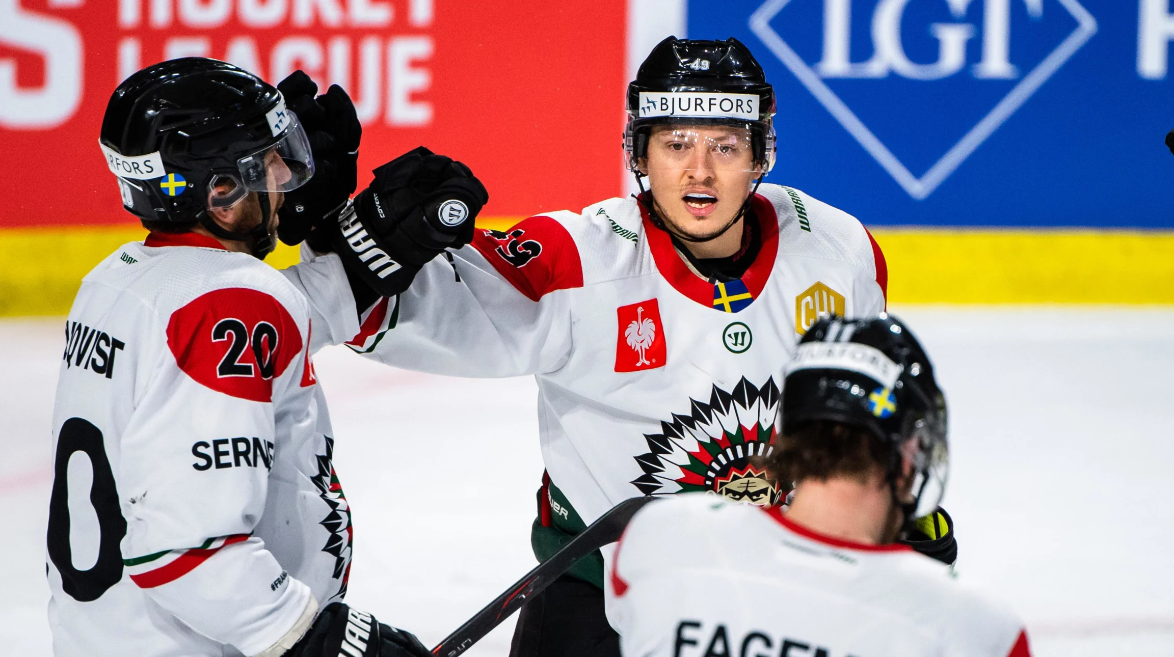 The pre-sale for the CHL game HCL-Frölunda Indians is open - HC Lugano