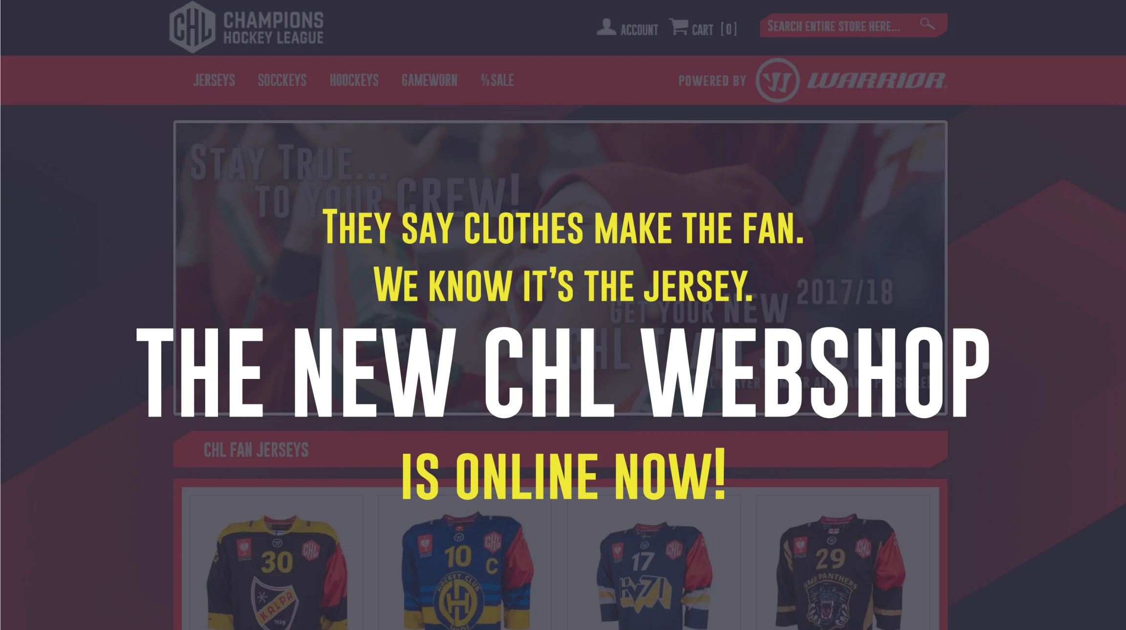 Champions hockey sales league shop