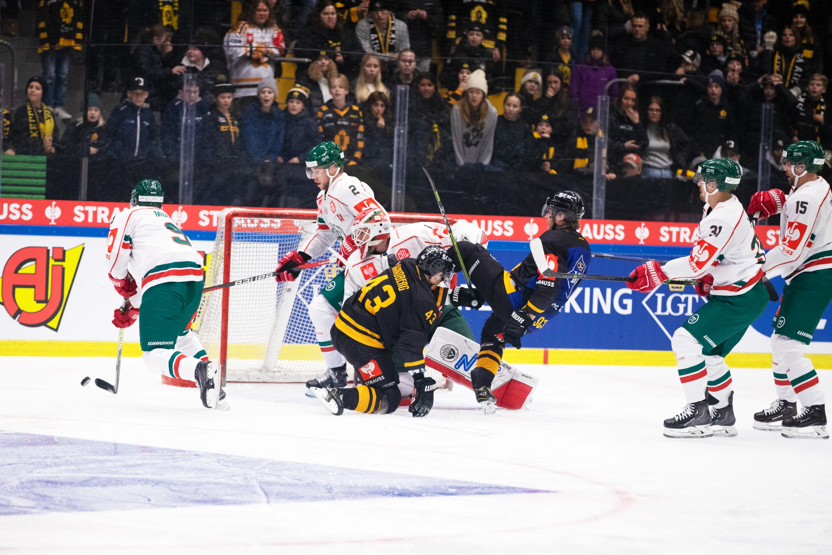 Skellefteå Hockey League — Elias Lindholm, Nicklas Bäckström and Calle